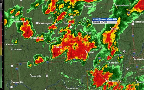 local interactive weather map.